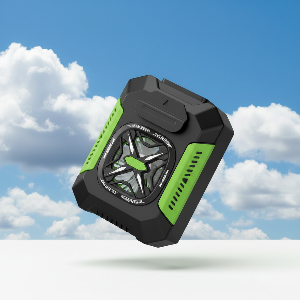 Portable Waist Fan Green